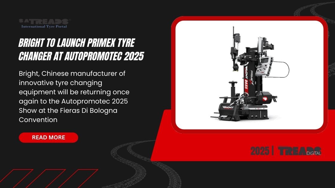 BRIGHT TO LAUNCH PRIMEX TYRE CHANGER AT AUTOPROMOTEC 2025
